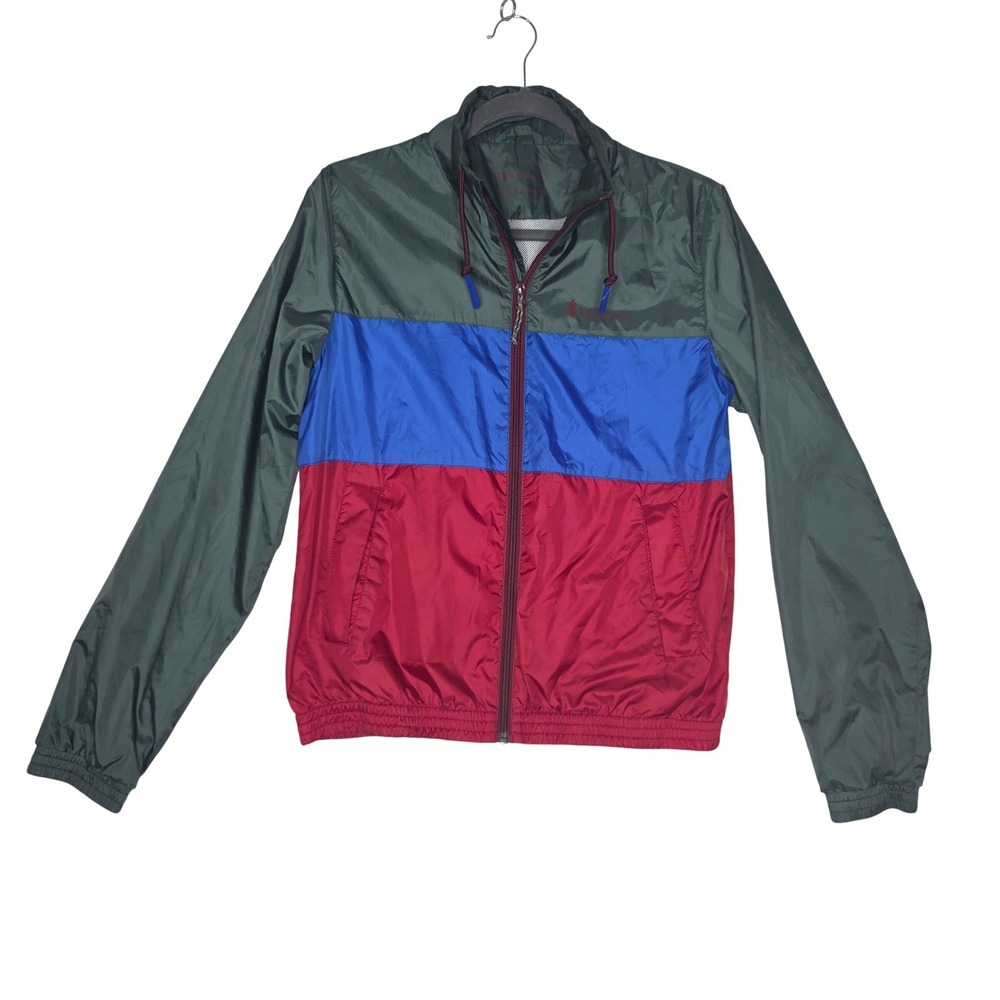 Cotopaxi‎ Colorblock Unisex WM MS WindbreakerJacket GreenBlue RedLightweight Zip